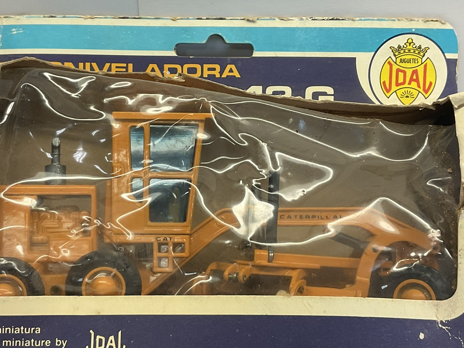 JOAL 1:50 Caterpillar CAT. G12 Leveller Die Cast Model 217