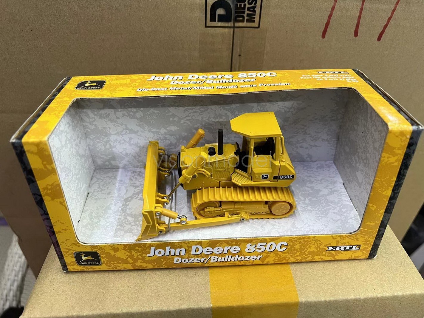 For ERTL 1/50 Scale For JOHN DEERE 850C Bulldozer Diecast Gift Model Collection