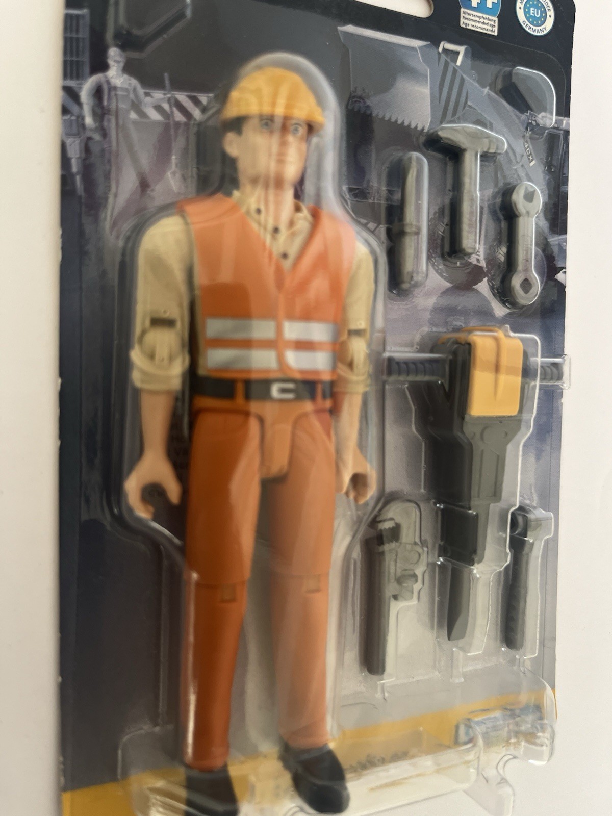 Bruder Construction Worker with Accessories