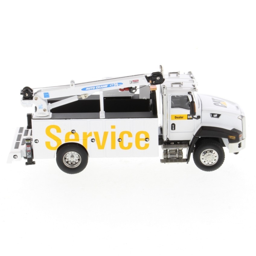 DM 1:50 CAT Kenworth T380 Auto Crane Construction Vehicle Model 85786