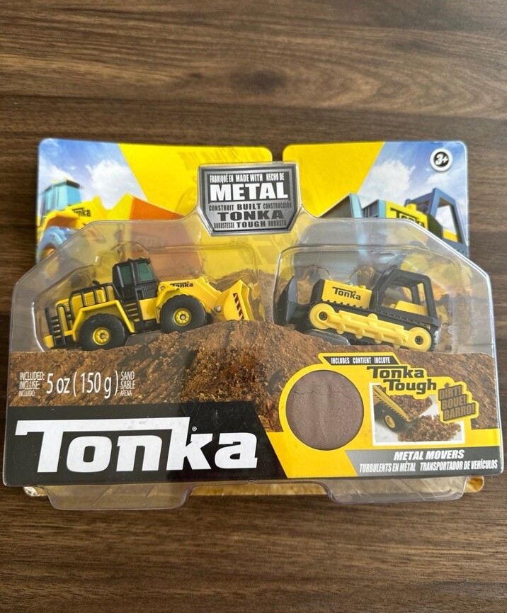 Tonka – Metal Movers Combo Pack – Front Loader and Bull Dozer