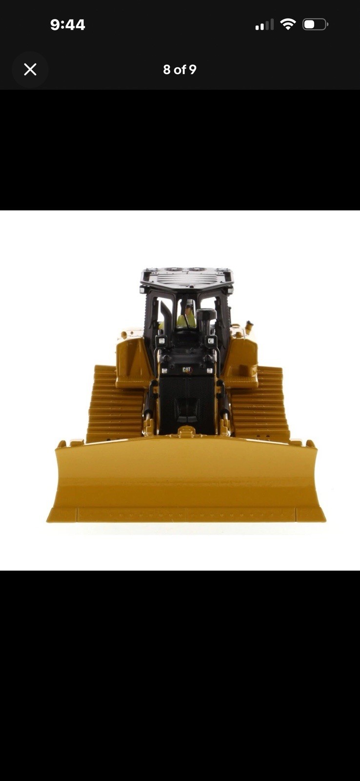 Diecast Masters CAT D6 XE LGP VPAT Dozer High Line 1:50 Yellow/Black Case