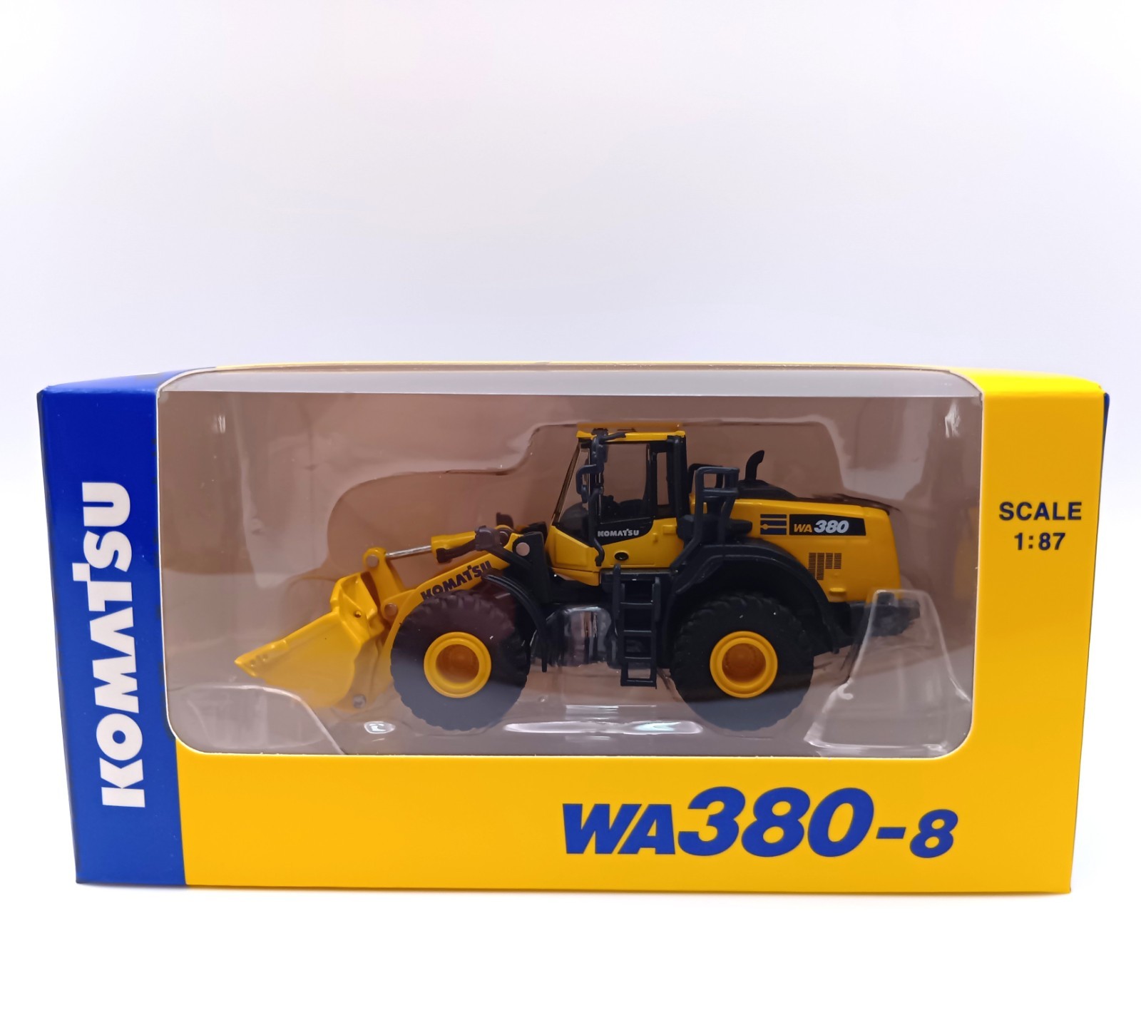 Komatsu 1/87 Scale Construction Machinery Model Set 11pcs Non-Retail Shareholder