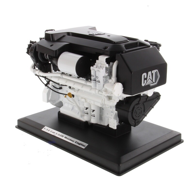 1:12 DM C32B Marine Engine Generator Set Construction Equipment Diecast Model