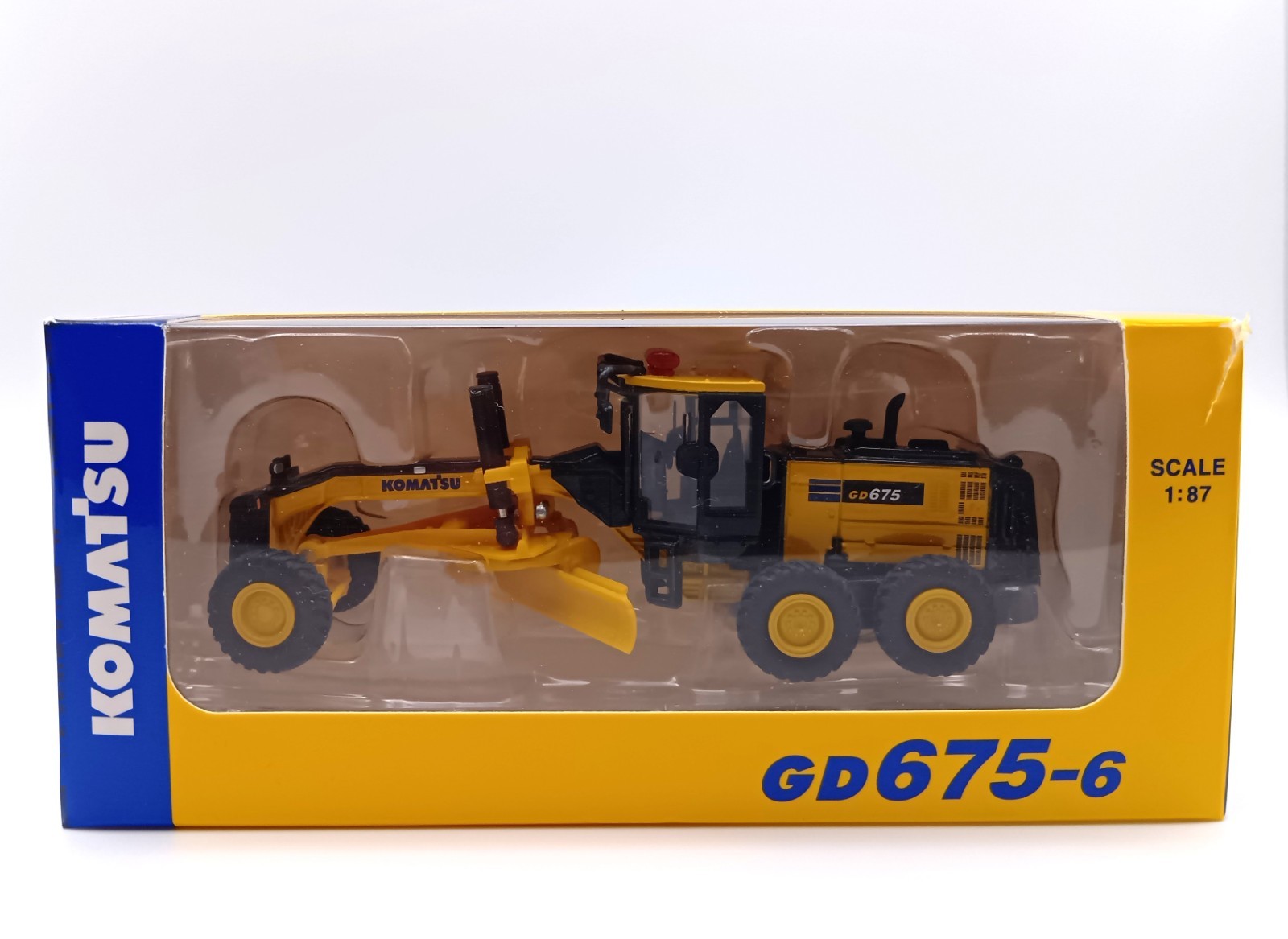 Komatsu 1/87 Scale Construction Machinery Model Set 11pcs Non-Retail Shareholder