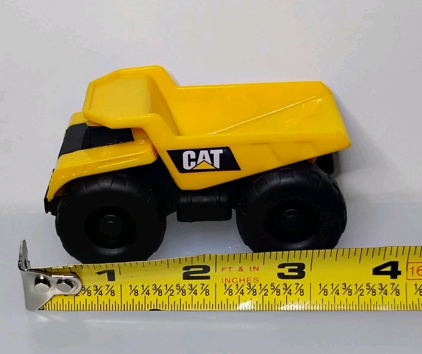 CAT Construction Little Machines Dump Truck Play Vehicle Cake Topper
