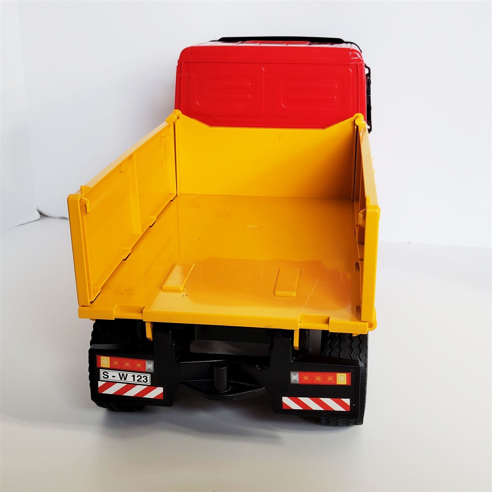 Bruder Mercedes Actros 4143 Red Yellow Construction Dump Truck Made in Germany