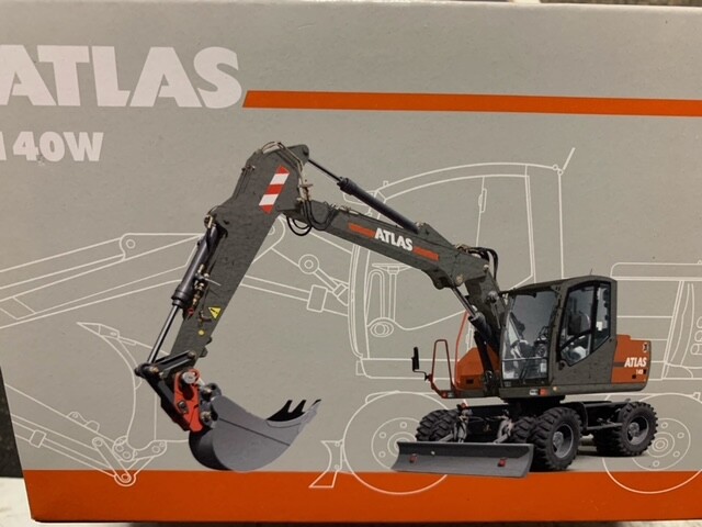 NZG 1/50 Atlas 140W Mobile Excavator #837