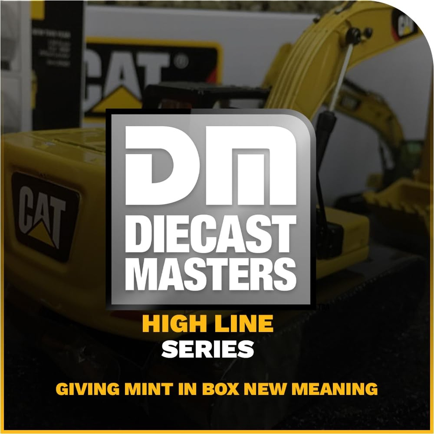 Diecast Masters 1/50 High Detail Caterpillar 320 Hydraulic Excavator – High L…