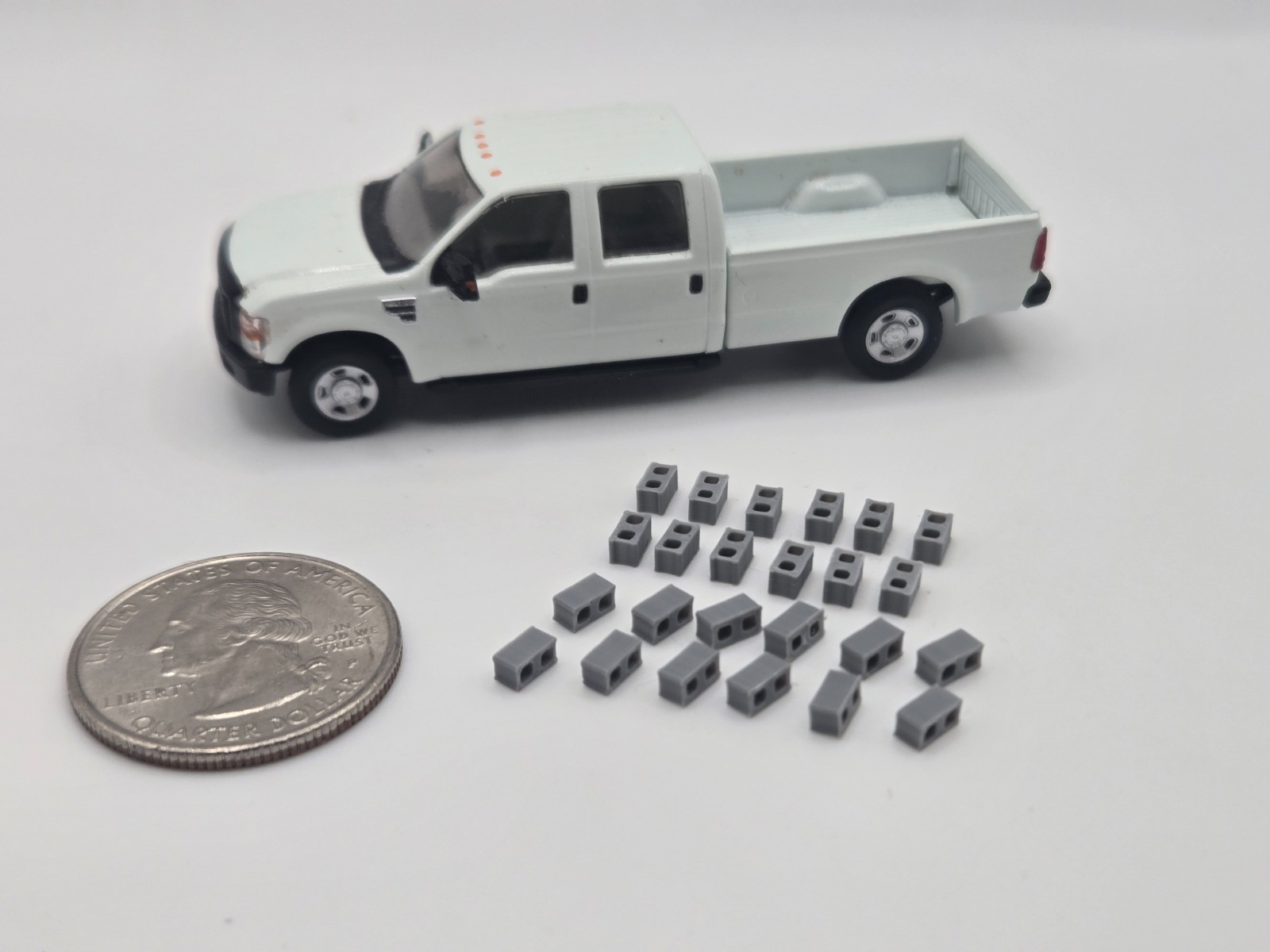 1/87 Scale Concrete Cinder Blocks *24 Pack*