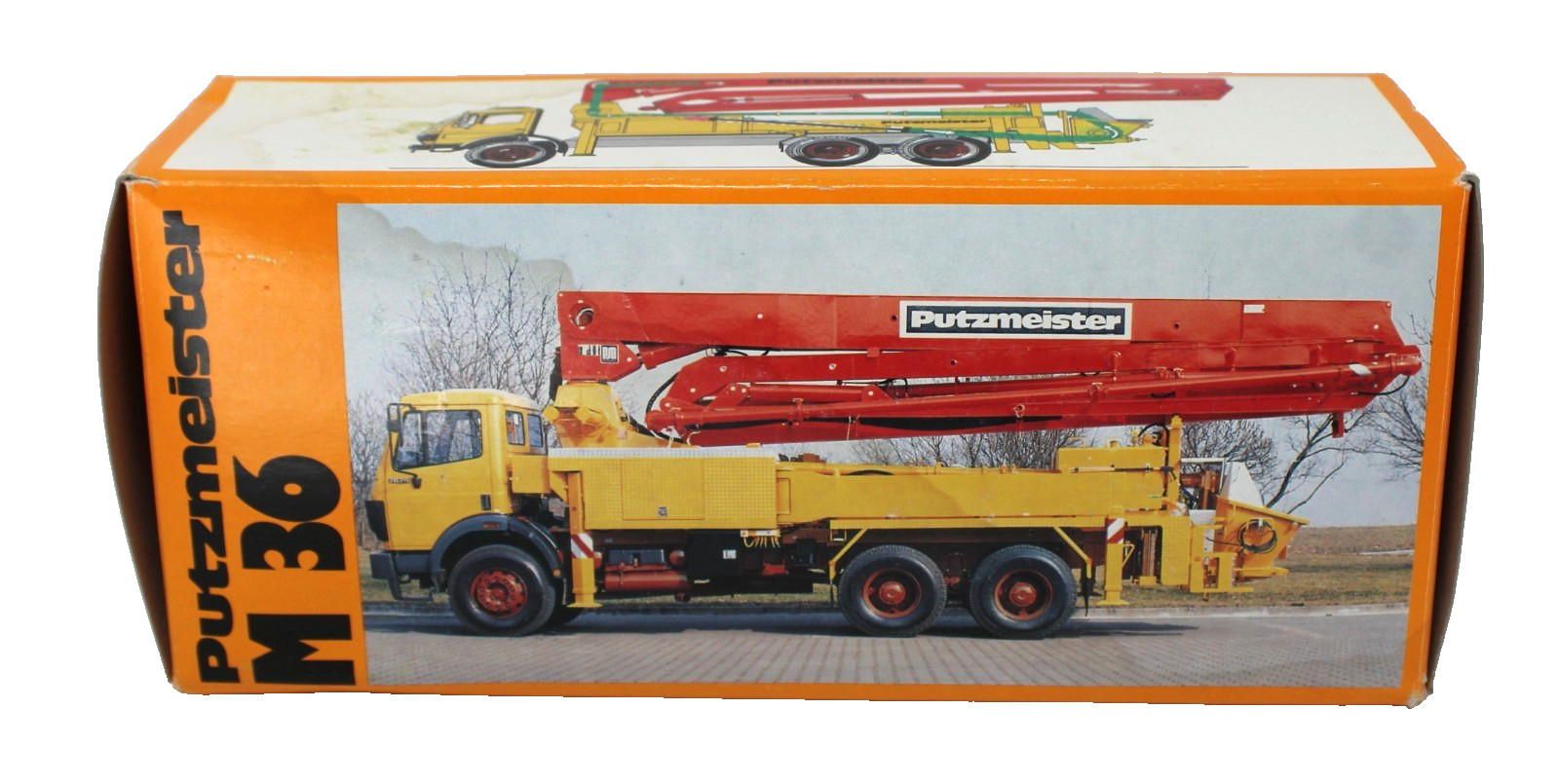 Conrad 3095 Putzmeister M36 Concrete Pumping Truck 1:50 MIB West Germany