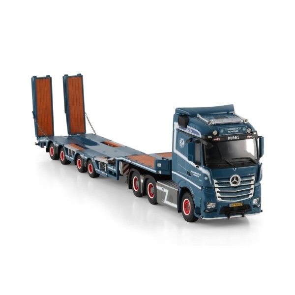 1:50 WSI MB MP4 6X4 Flatbed Trailer Alloy Model KAI ANDERSENS 01-4895