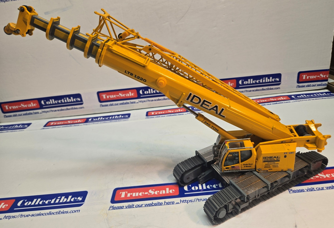 1/50 Custom IDEAL CRANE Liebherr LTR 1220 Hydraulic Crane – FREE SHIPPING !!!