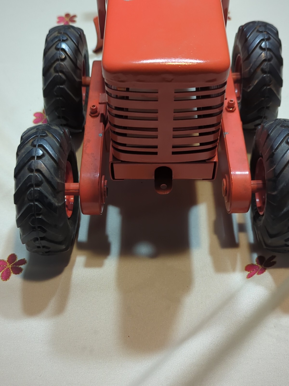 Vintage Doepke Adams Motor Road Grader Pressed Steel Model Toy Diesel 1940s