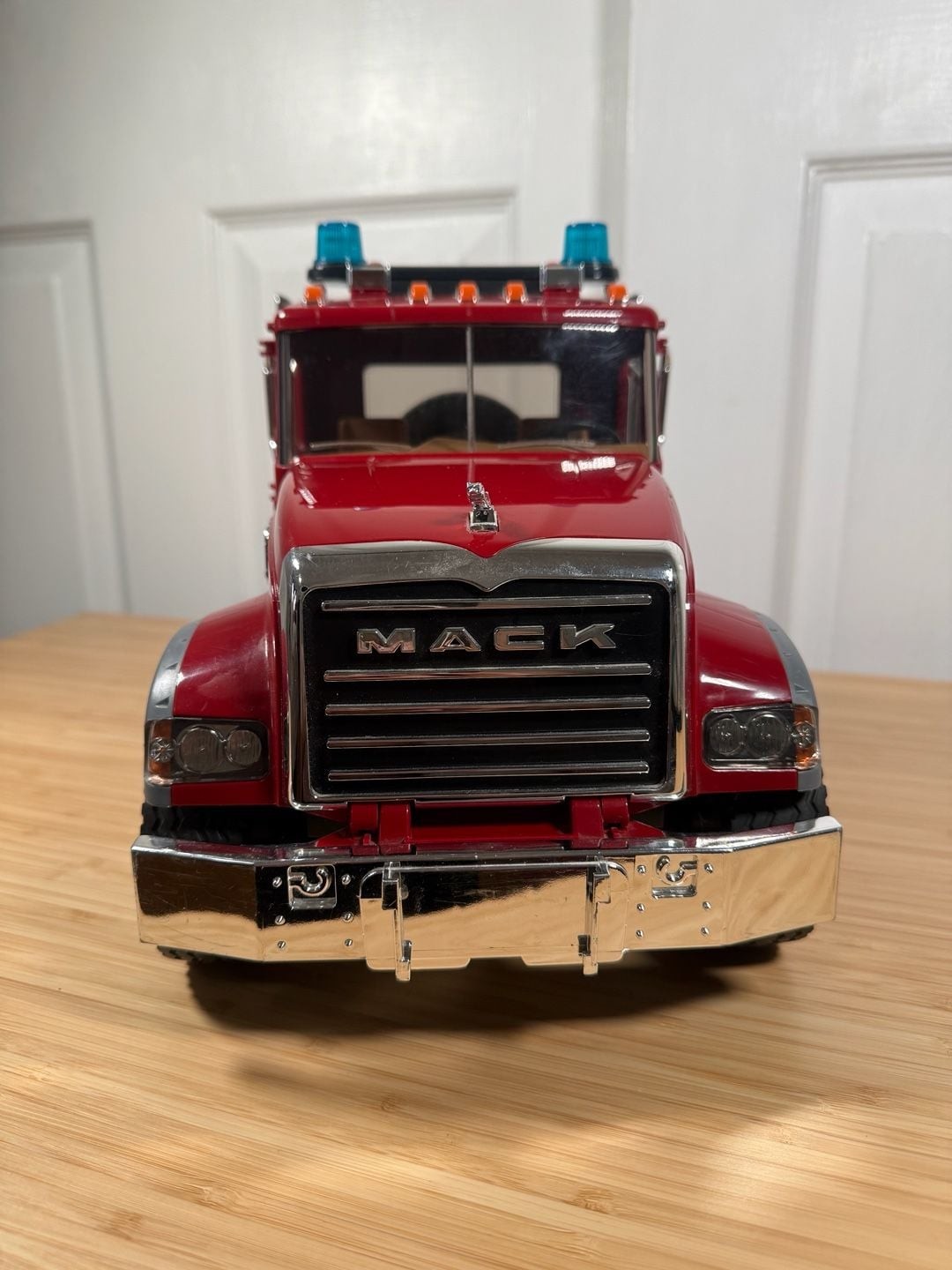 Bruder Mack Granite Low Loader Semi Truck
