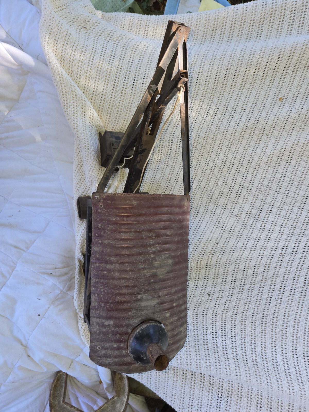 Antique Buddy L Steam Shovel Pressed Steel 1920’s Vintage Construction Toy Rare