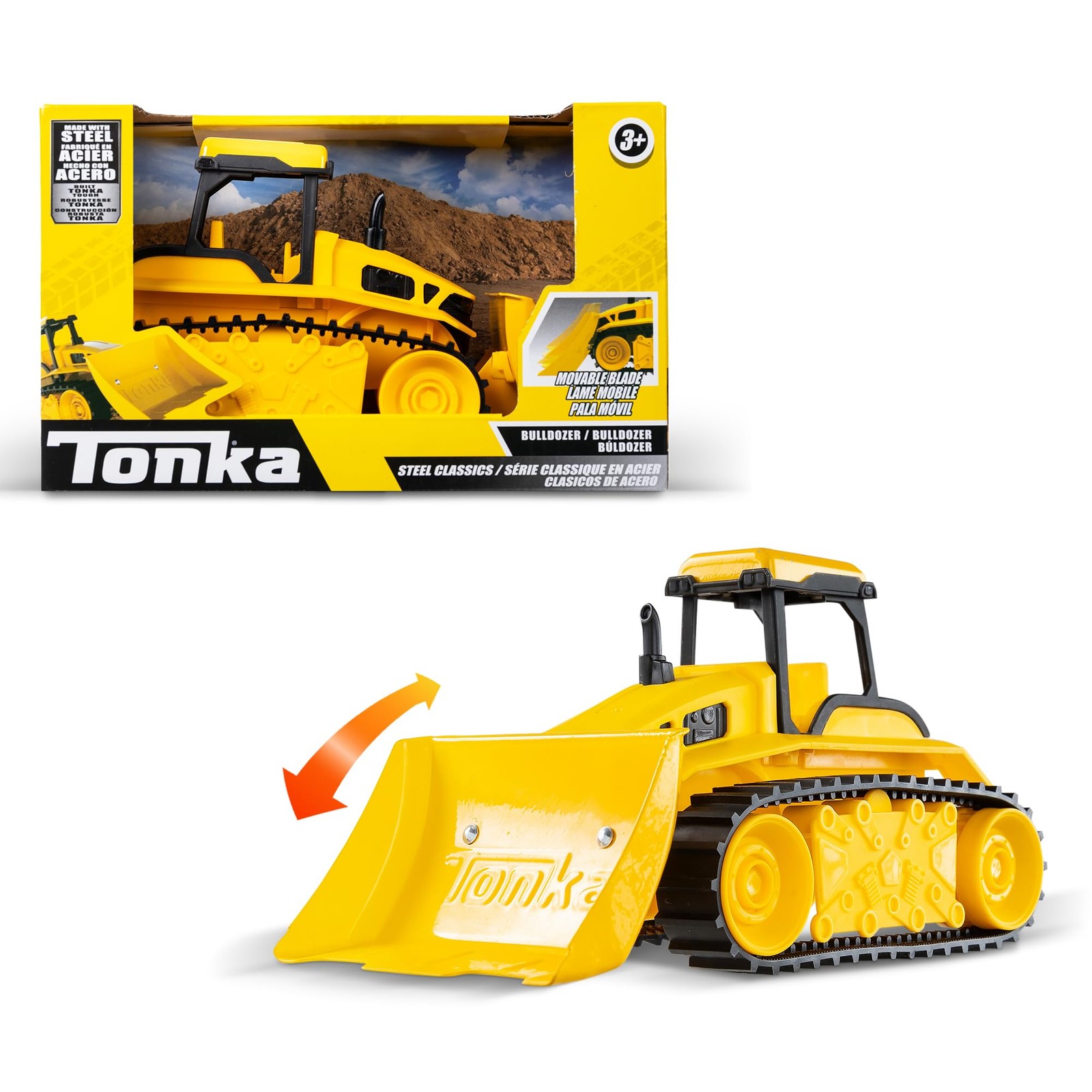 Tonka Steel Classics Mini Bulldozer