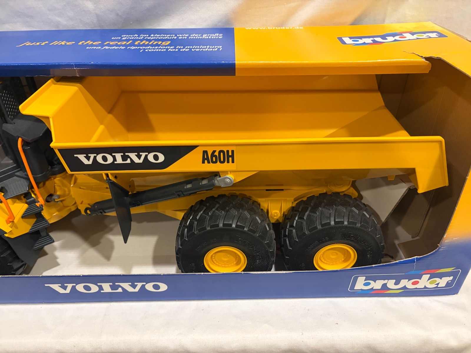 Bruder Volvo A60H Dumper Hauler (Open Box)