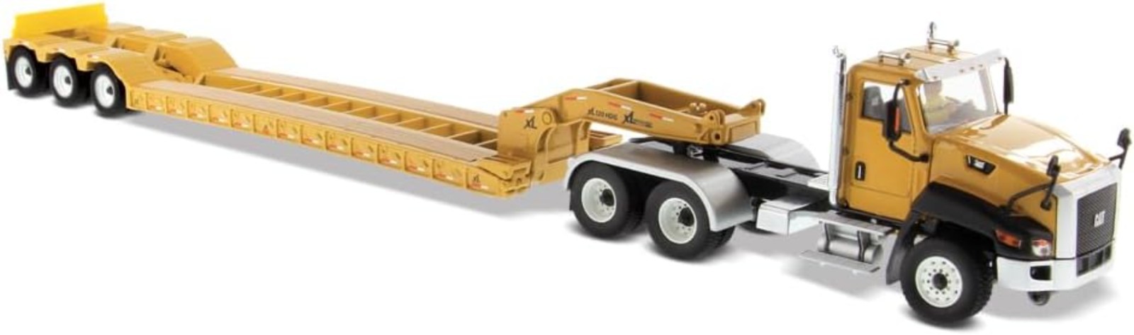Caterpillar CT660 Day Cab Tractor & XL120 Lowboy Trailer
