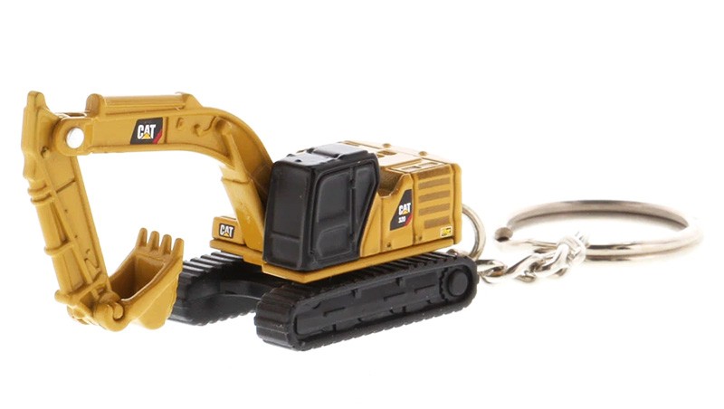 Diecast Masters 85981 Caterpillar 320 Excavator Key Ring