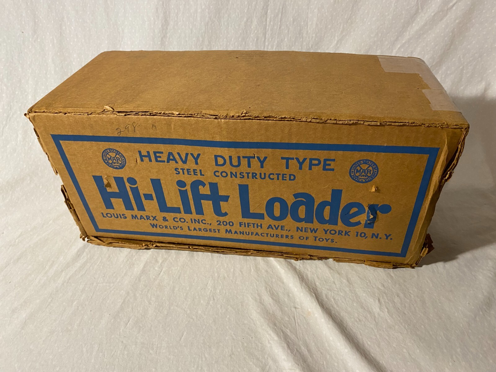 Vintage Marx Loader Original Box Very Nice P-51