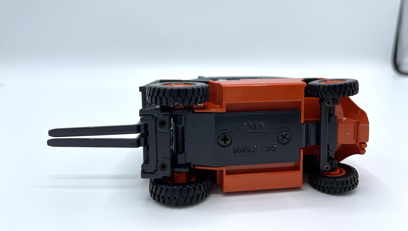 New in Box Joal NISSAN FORKLIFT 20 Diecast Orange 1:25 Scale Mint