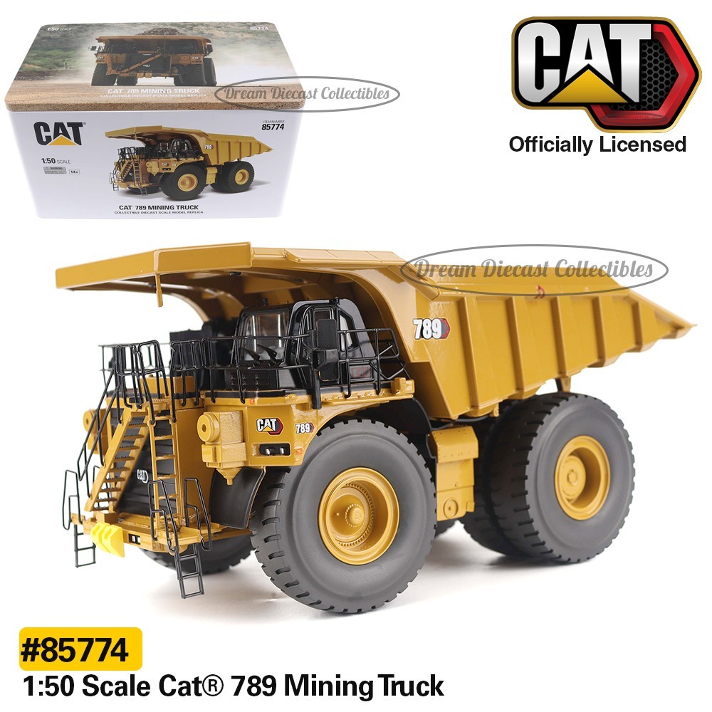 *TORN OUTER BOX* 1:50 CAT 789 MINING TRUCK HIGH LINE MODEL DIECAST MASTERS 85774