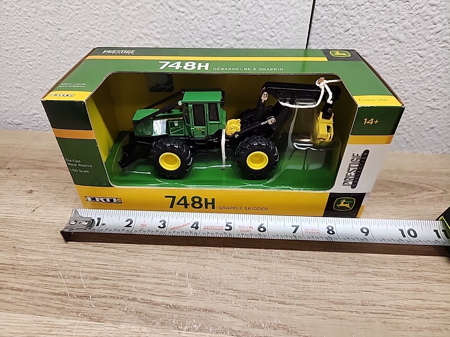 John Deere 748H Grapple Skidder Ertl 1/50