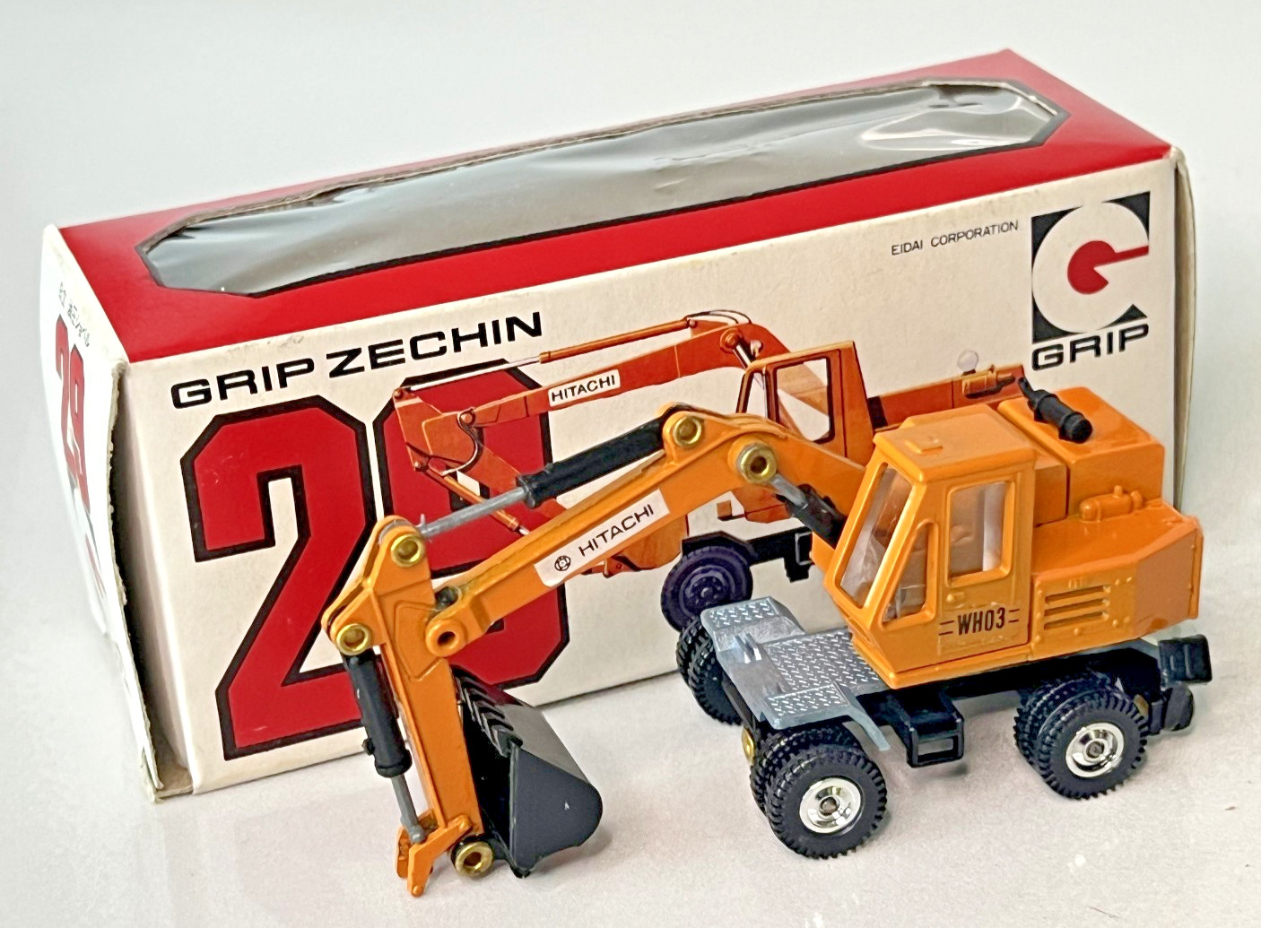 Grip Zechin No. 29 Hitachi WH03 Wheeled Hydraulic Excavator