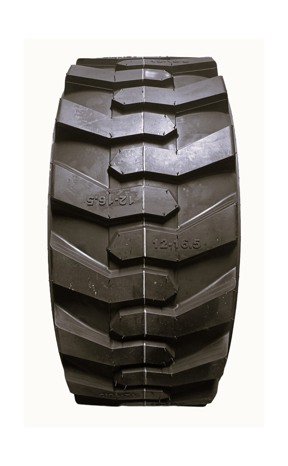 HORSESHOE 12-16.5 14 PLY Skid Steer Loader Tubeless Tire w/Rim Guard Heavy Du…