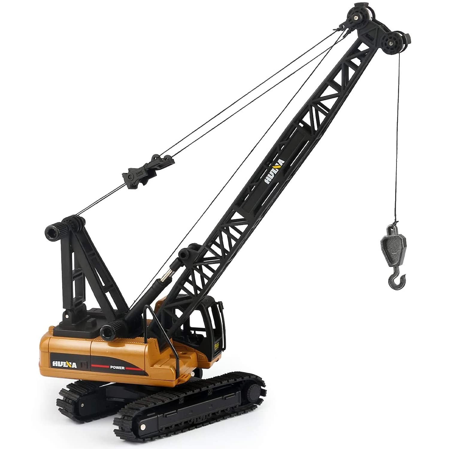 1/50 Heavy Duty Construction Metal Crawler Crane, Truck Crane Vehicle Toys fo…