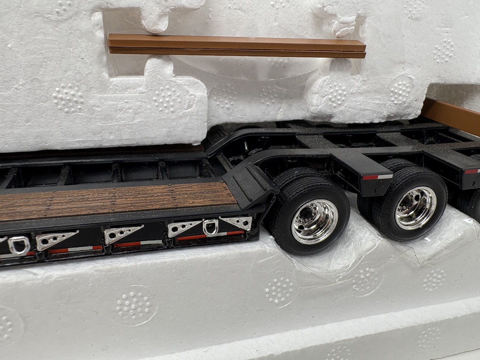 New! 1/50 First Gear Mack Granite MP Engine series With Triaxel Talbert Lowboy
