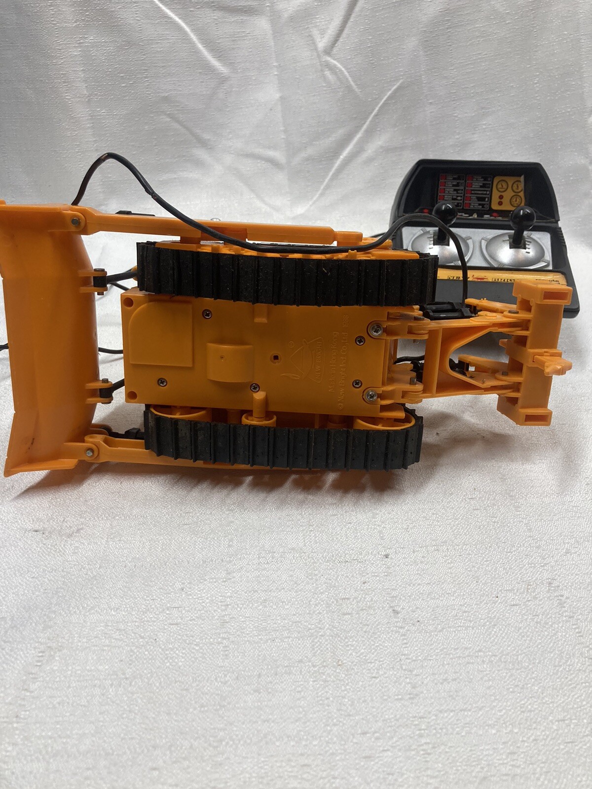 New Bright Caterpillar Bulldozer D9L Wired Remote VTG 1988 Construction