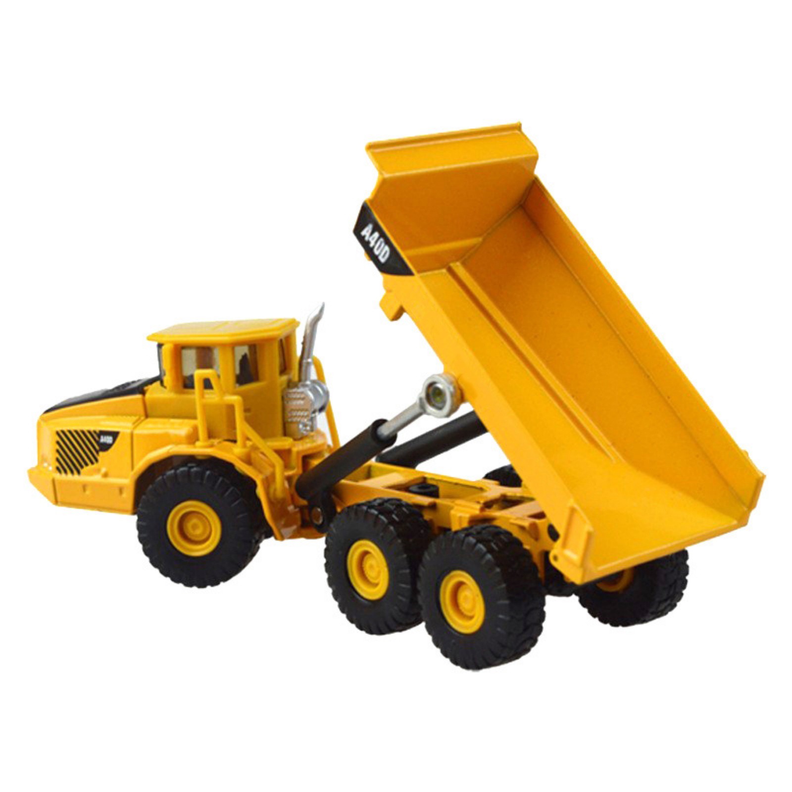 13.5cm Diecast Alloy 1/87 Scale Mining Dumper Truck Vehicle Simulation Model