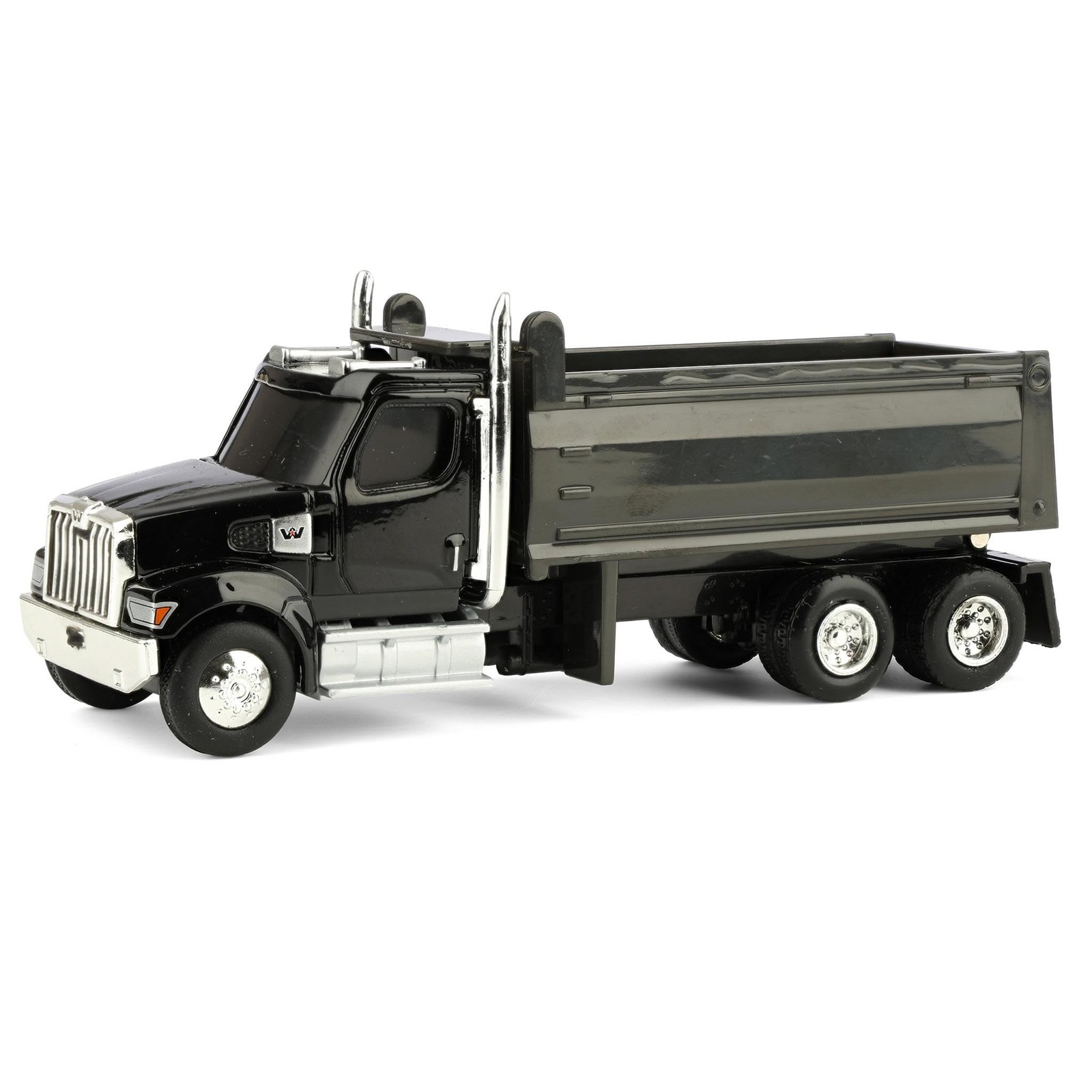 Ertl 164 Scale Black Western Star Dump Truck Toy For Ages 3 And Up