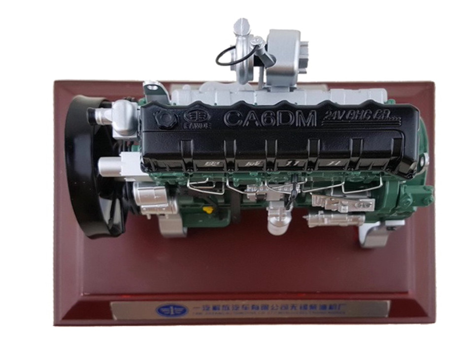 1:12 FAW Jiefang Xichai CA6DM Engine, Aowei 11L Machine Equipment Diecast Model