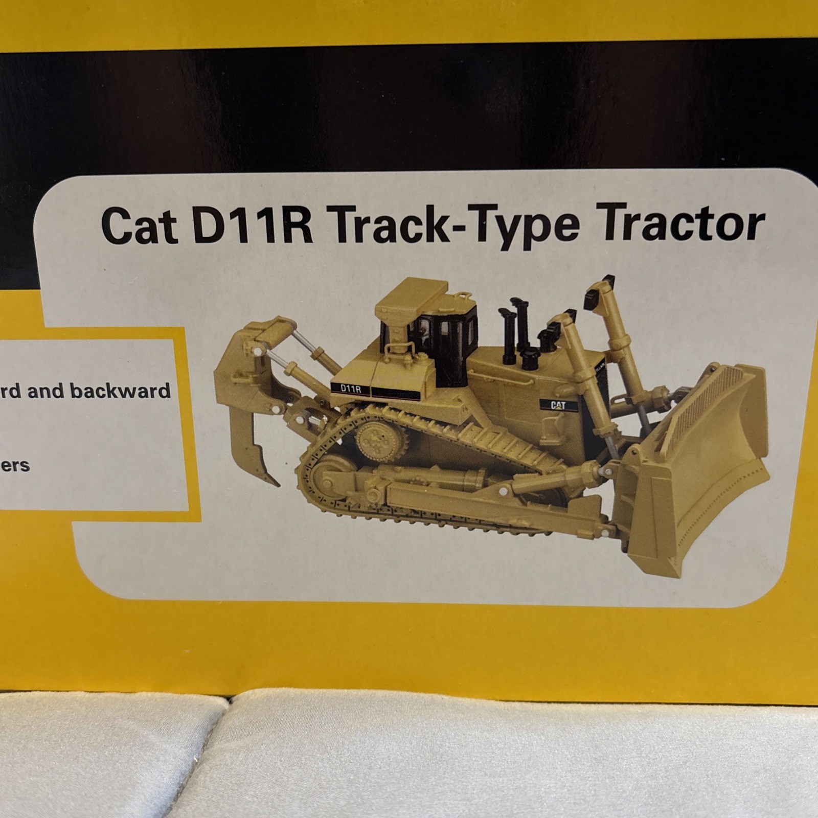 NORSCOT 1/50 SCALE #55025 CATERPILLAR CAT D11R TRACK-TYPE TRACTOR W/RIPPER NIB