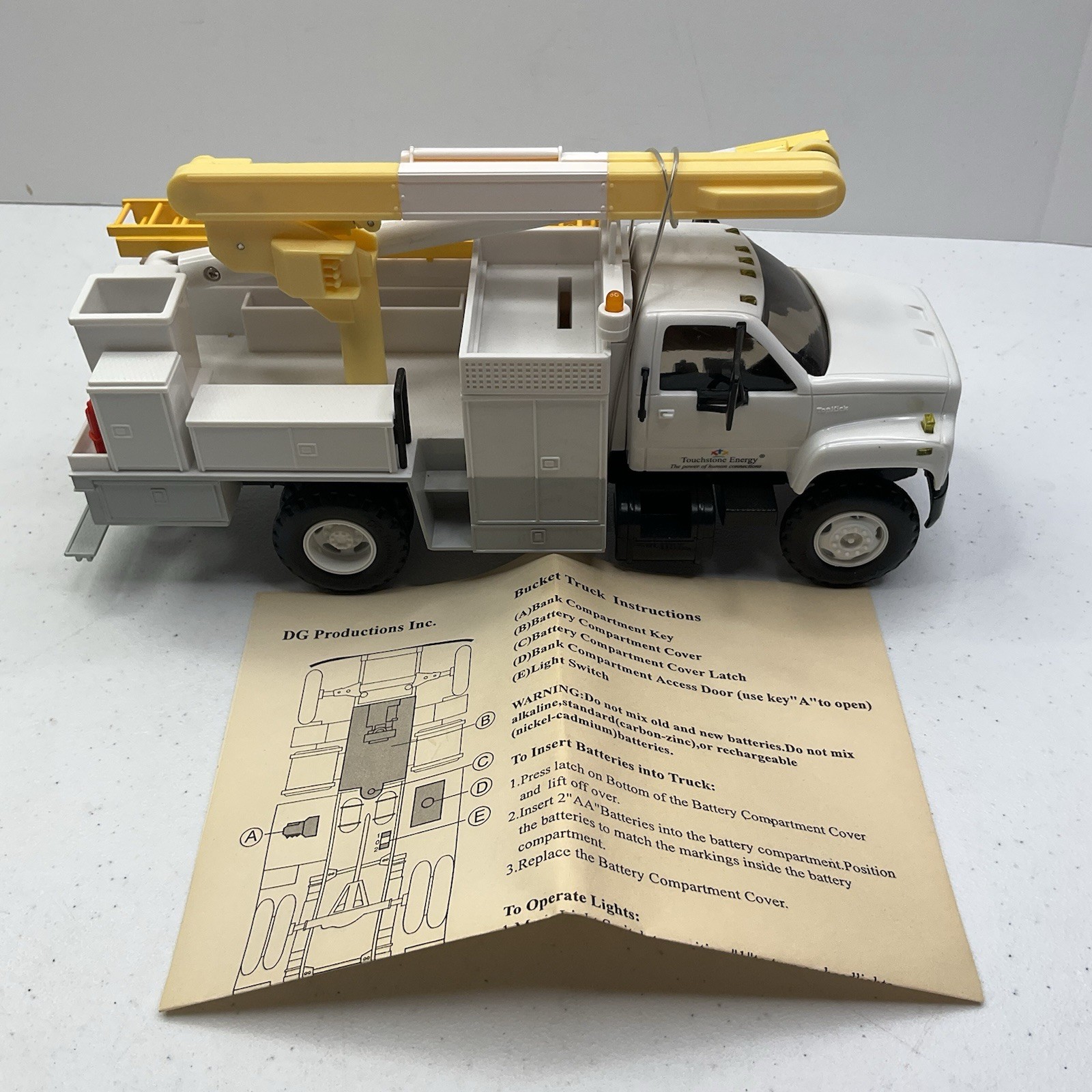 GMC Truck And Topkick DG PRODUCTIONS -1995-1-1 Touchstone Energy Bucket Truck