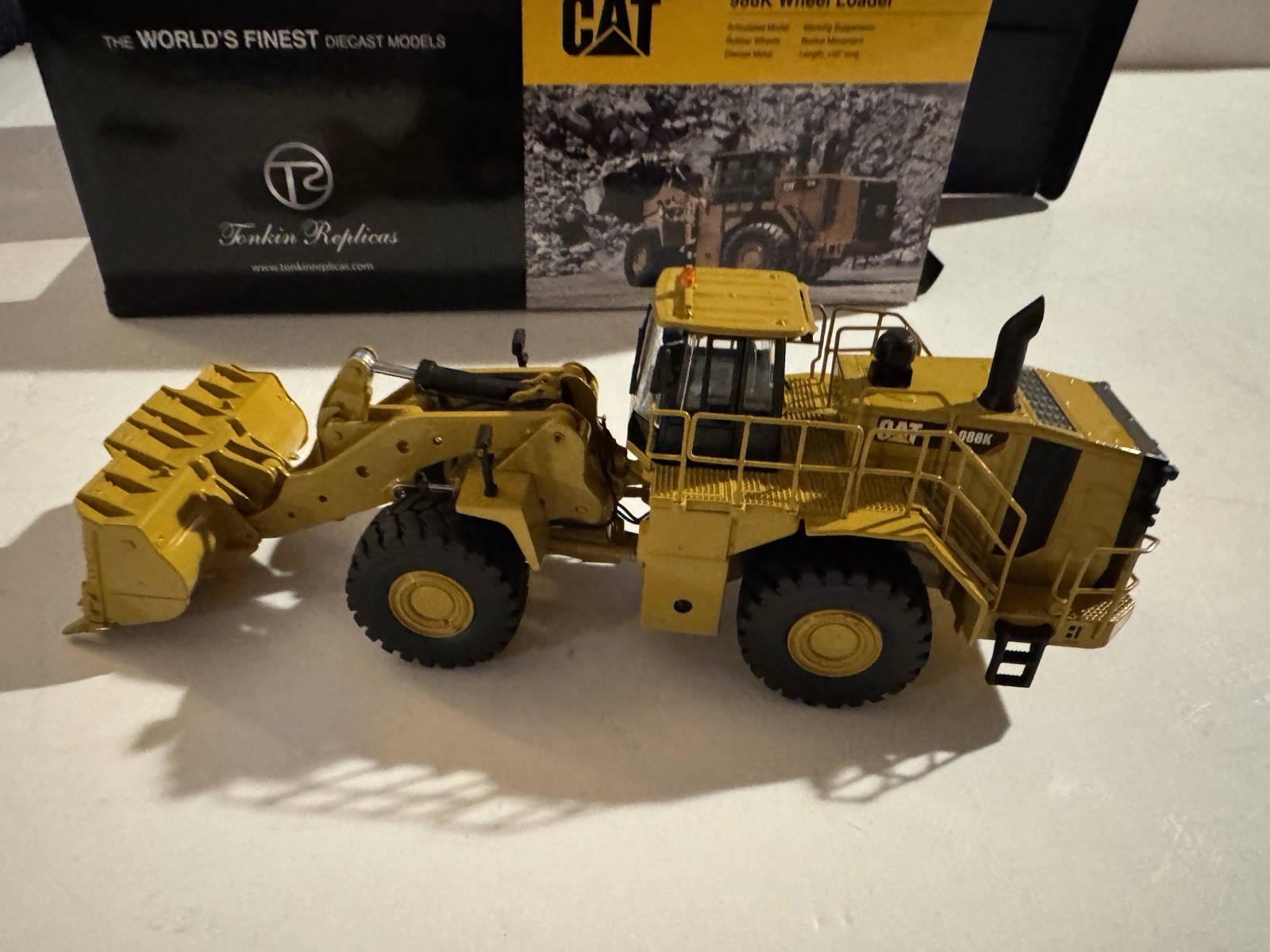 Tonkin Replicas Caterpillar 988K Wheel Loader w/ Box