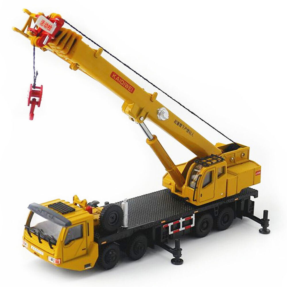 1:55 Crane Truck Construction Vehicle Model Diecast Engineering Toys Kids Gift