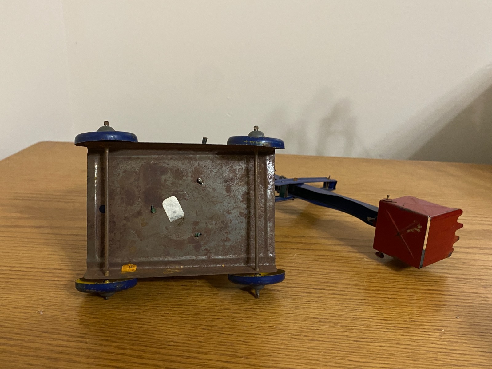 Vintage Tin Steam Shovel Excavator Toy XA-94