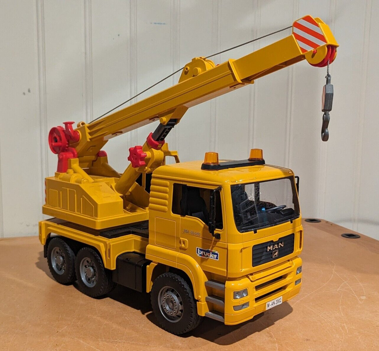 Bruder Vintage MAN Tele-Crane TC 4500 Crane Truck Construction Vehicle