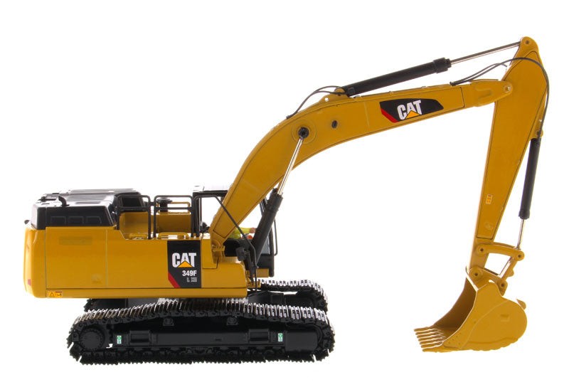 CAT Caterpillar 349F L XE Hydraulic Excavator Yellow 1:50 Diecast Masters 85943