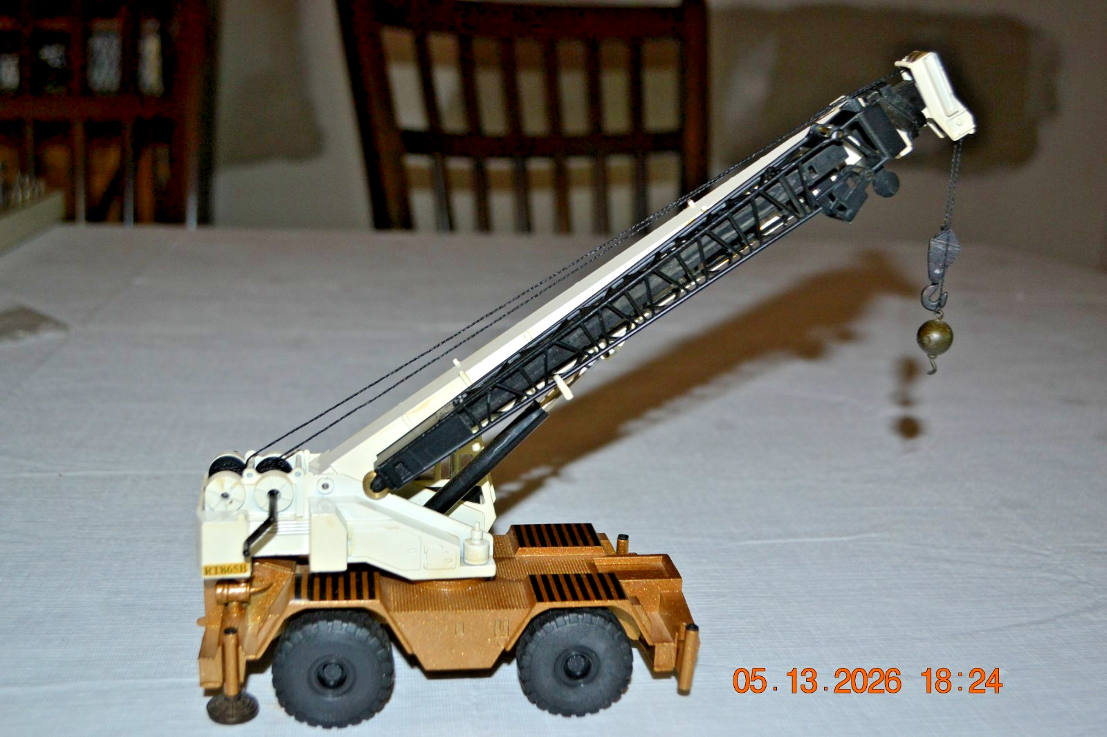 NZG Die Cast GROVE RT865B Rough Terrain Hydraulic Crane #394 50 Years