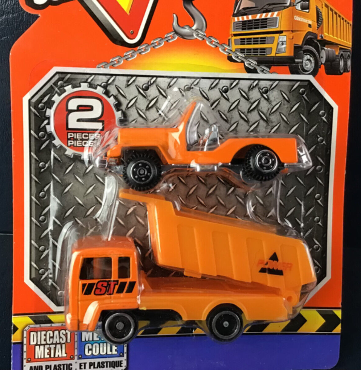 Micro Size Construction Set Wheel Loader/Excavator/Dump Truck Set