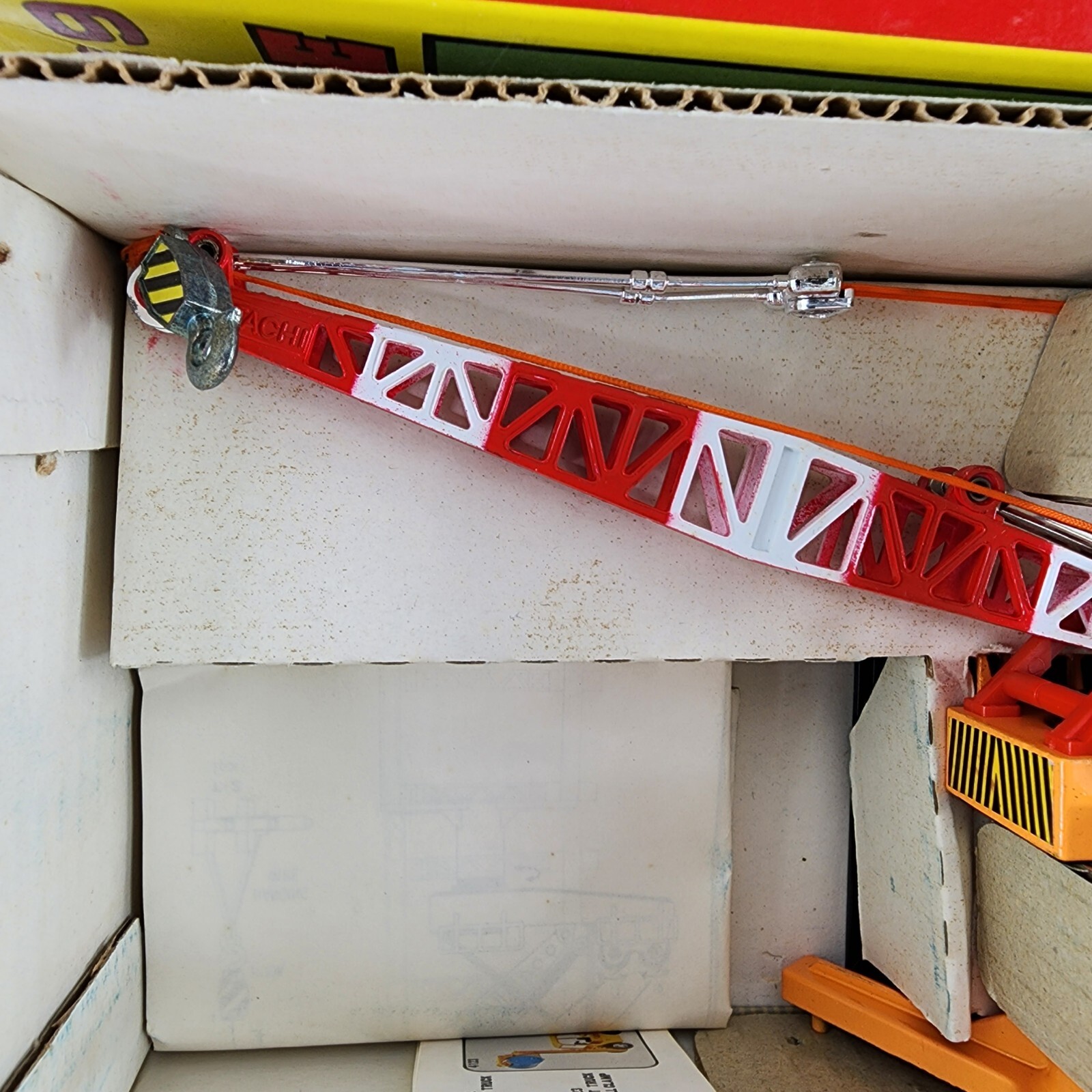 Shinsei Mini Power JIB CRANE 4139 Diecast Kit ORIGINAL COMPLETE RARE NOS NEW