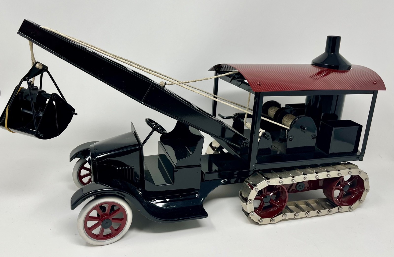Cowdery Toy Works – Model T Clam Shell Steam Shovel Prototype – Flivver Series