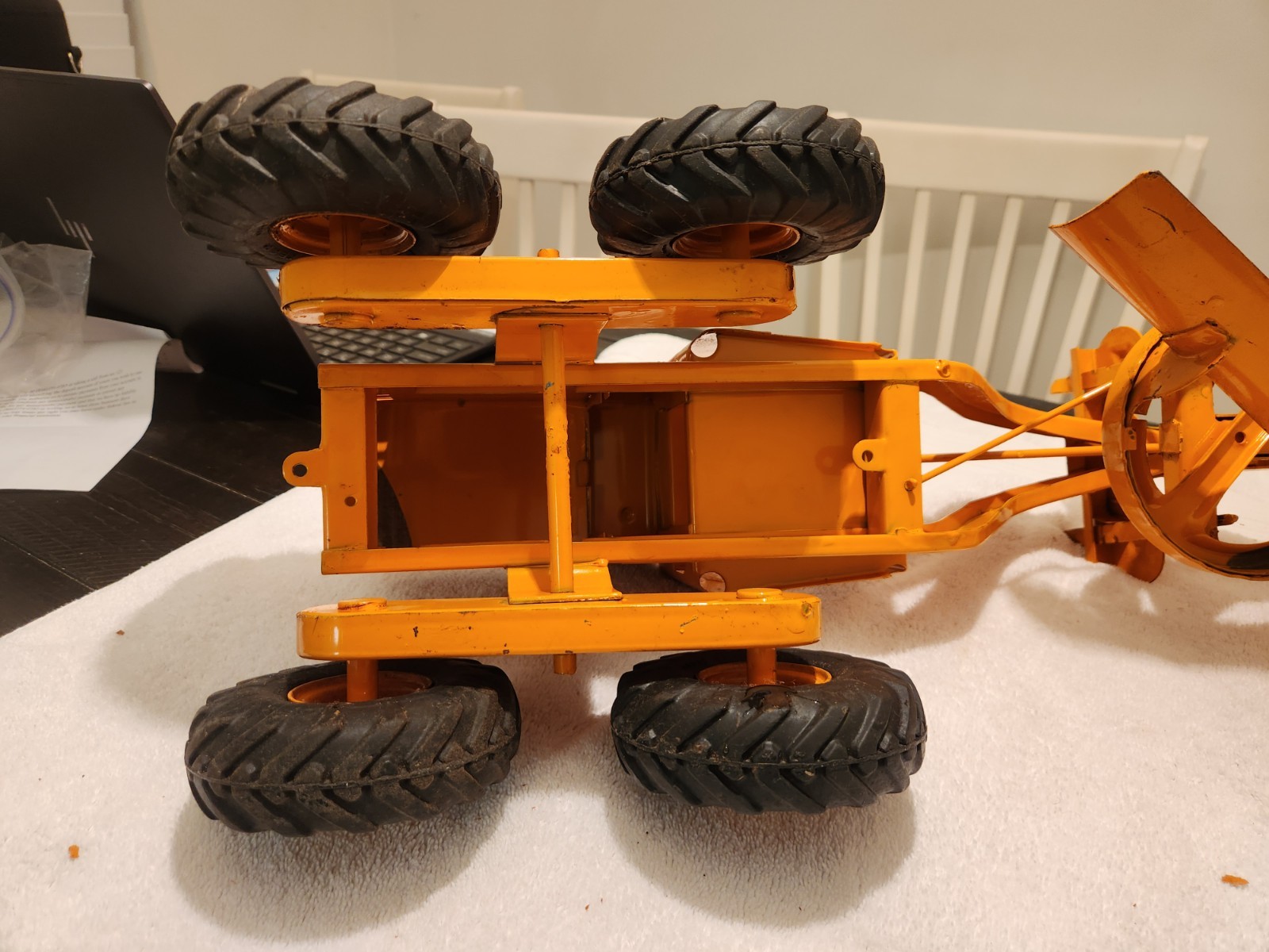 Vintage Adams Motor Grader 1950’s Doepke Model Toy USA