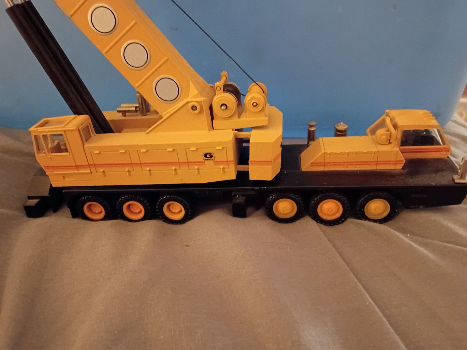 NZG #152 Grove TM1500 Extended Long Reach Boom Mobile Crane 1:55 Scale