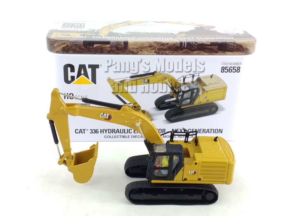 CAT 336 Excavator Next Generation 1/87 HO Scale Diecast Model – Diecast Masters